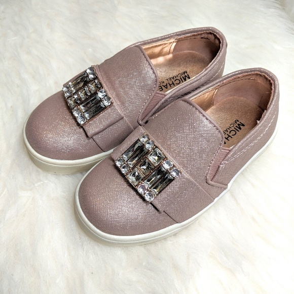 michael kors toddler slip on shoes
